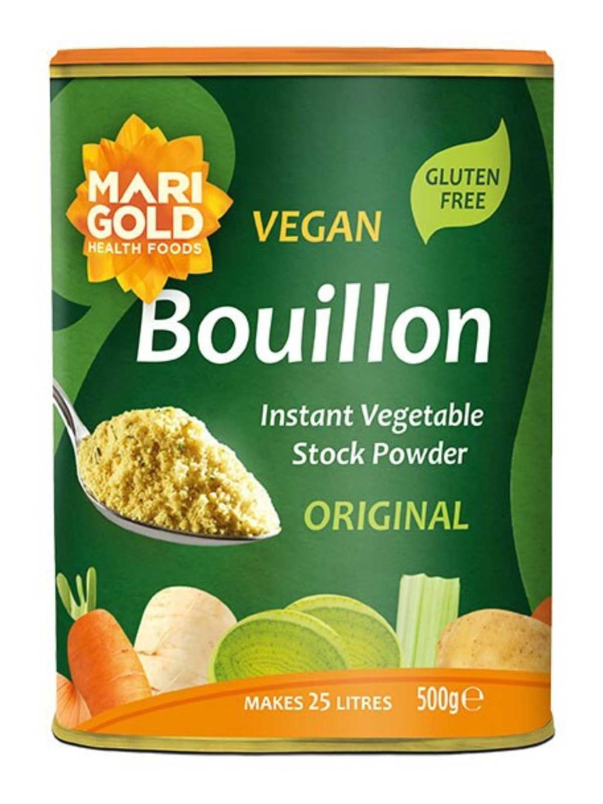 Marigold Health Foods Caldo de Verduras Vegan 500 g