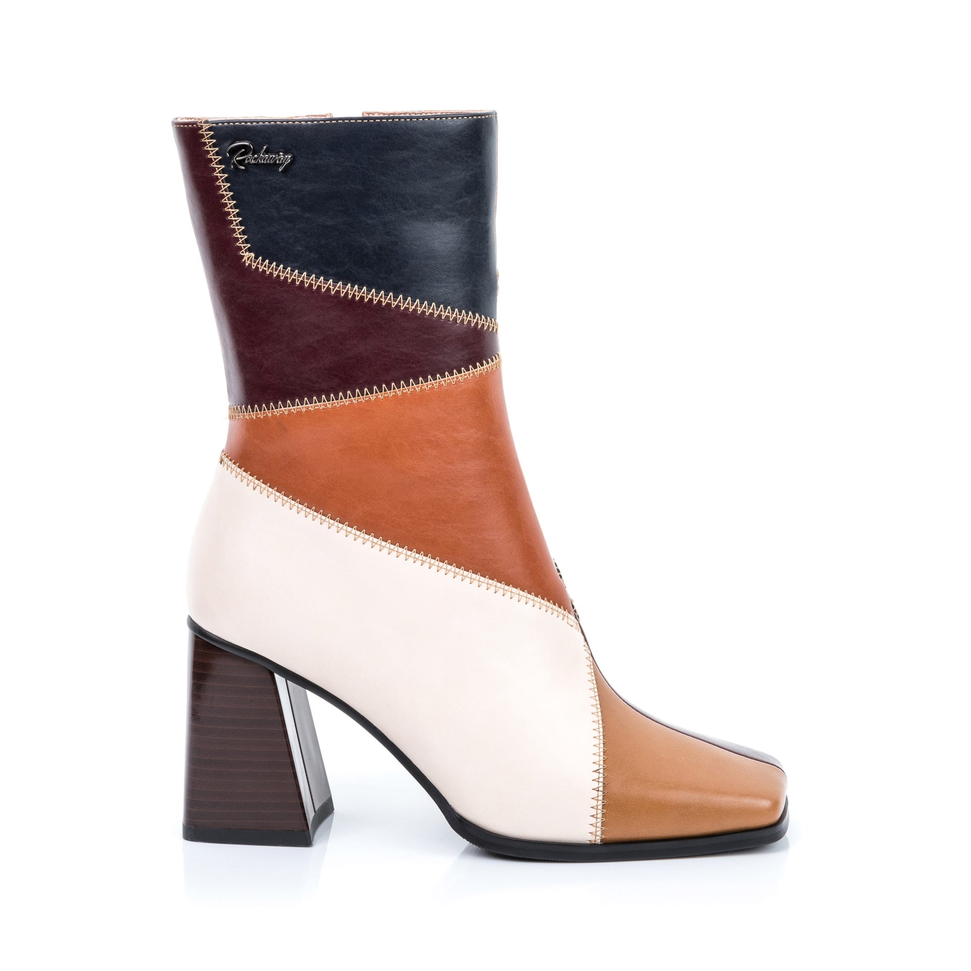 Bottines à talon Femme multicolore