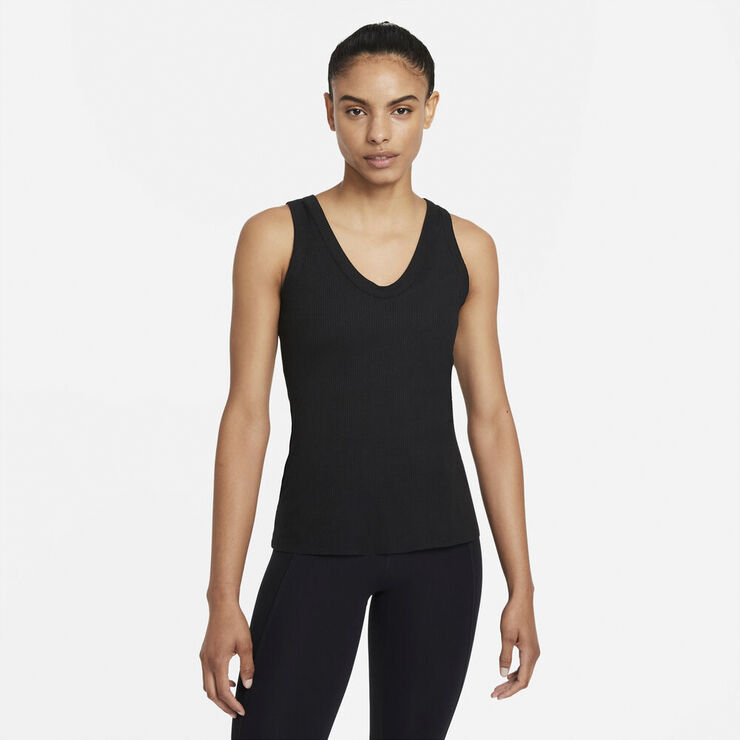 Nike Yoga Luxe Traeningstop Sort