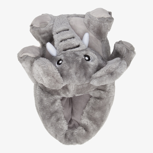 Thu!s gevoerde pantoffels olifant