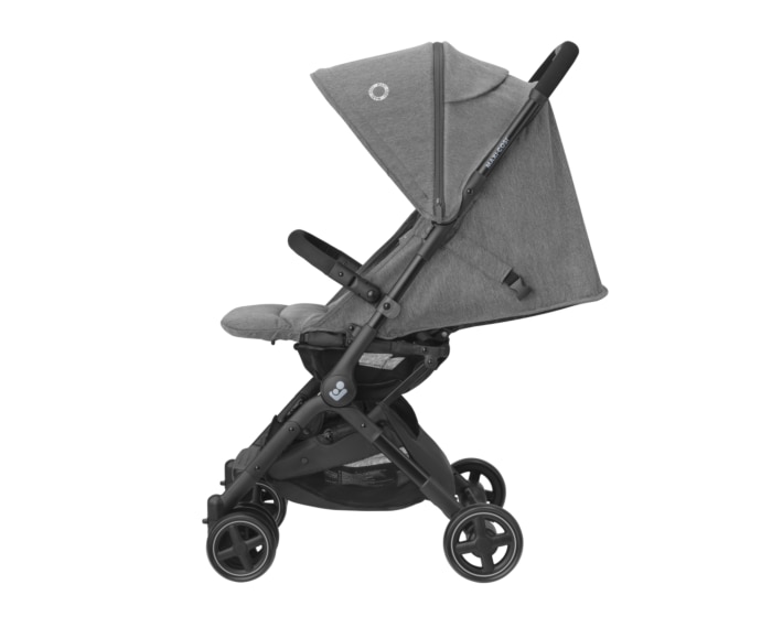 Lara² 0 - 4 Y   0 - 22 kg    Äußerst kompakt und federleicht |    Gepolsterter und atmungsaktiver Sitz |    Zwei Einkaufskörbe |    Kompatibel mit Baby-Autositzen  |