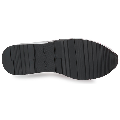 MICHAEL Michael Kors - ALLIE STRIDE TRAINER Blanco / Negro / Plateado