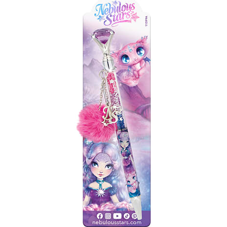 Nebulous star diamantkuglepen - flere varianter - assorteret
