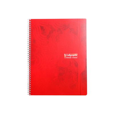 Calligraphe 7000 - Cahier à spirale 24 x 32 cm - 180 pages - petits carreaux (5x5 mm) - disponible dans différentes couleurs