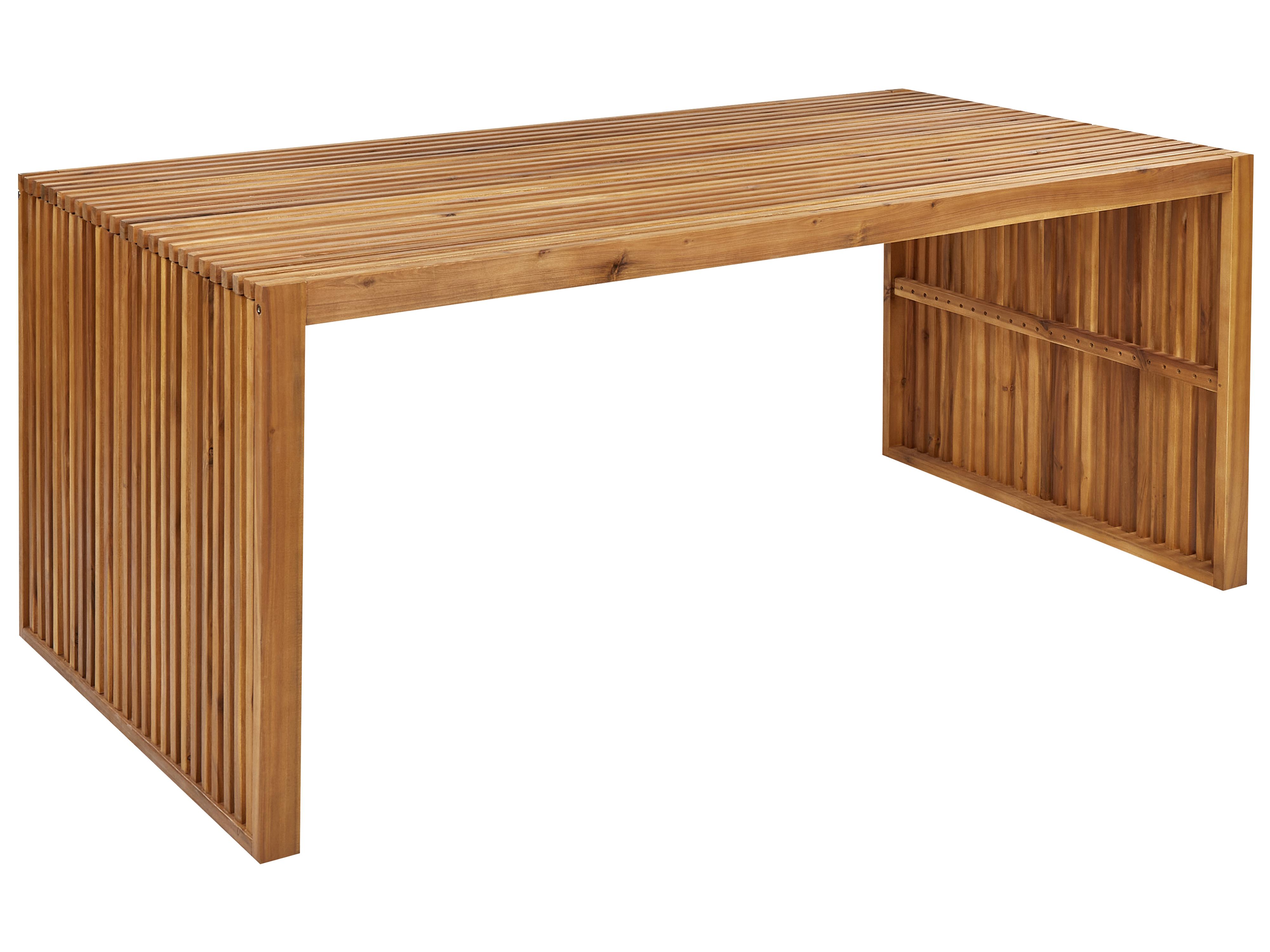 Tuin eettafel SULZANO 180 cm 90 cm Acaciahout Bruin