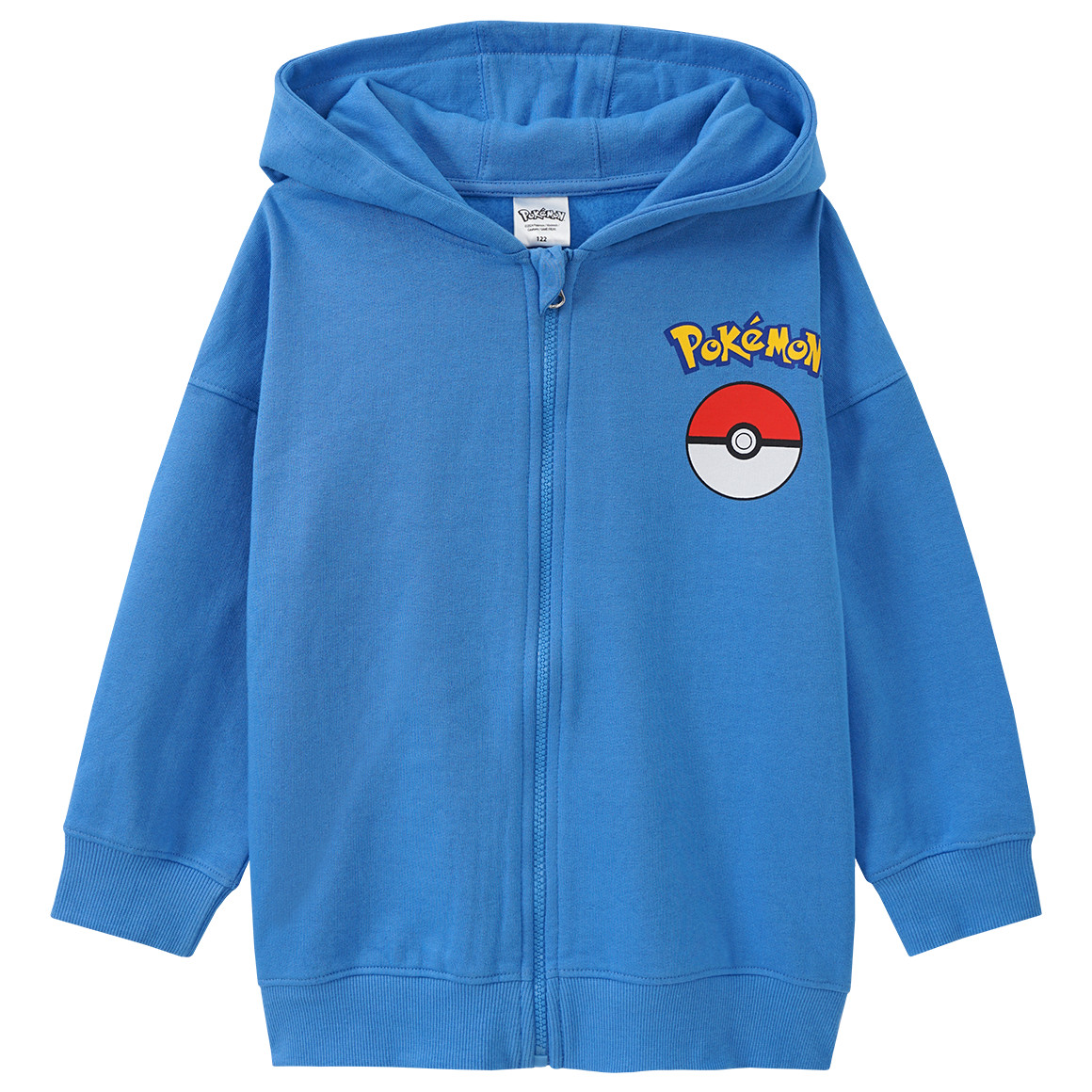Topolino Pokémon Sweatjacke mit Kapuze hellblau