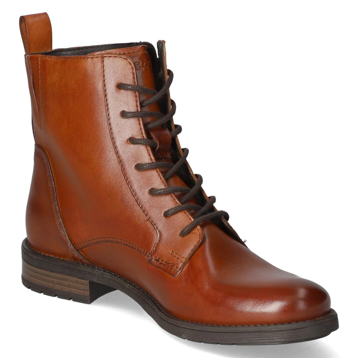 TT.BagattSchnürstiefeletten - Cognac