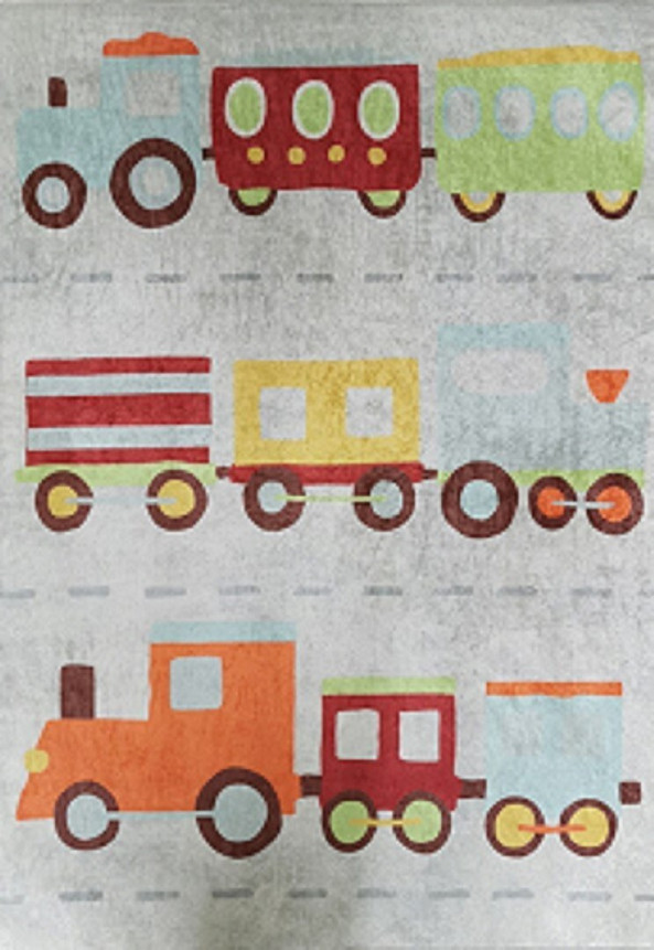 Mani Textile TPS_COLOR_TRAI00 - Tapis Enfant Coloré