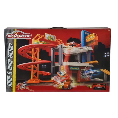 Majorette Stunt Heroes Jump n' Bump Factory
