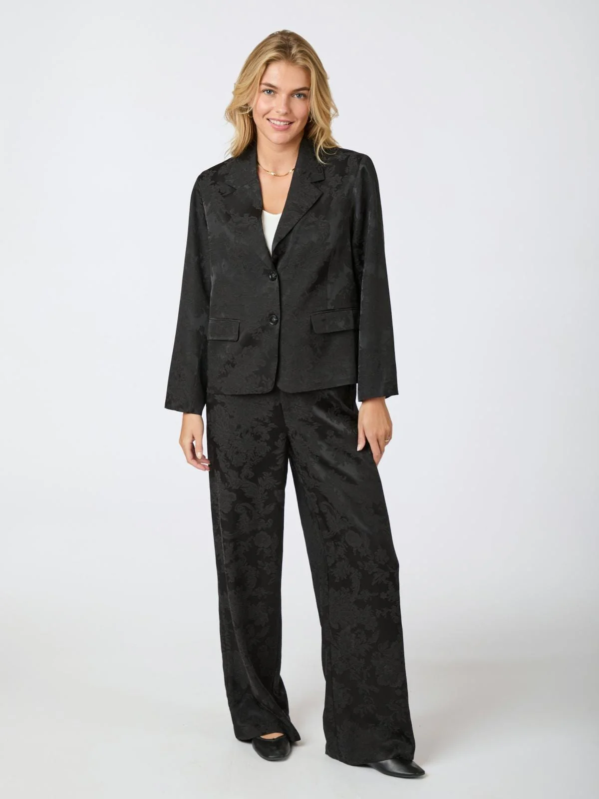 Neo Noir Emmett Jacquard Pants