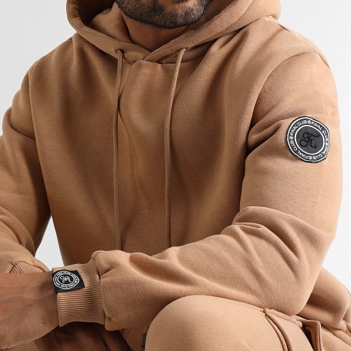 Sweat Capuche Premium 1127 Camel