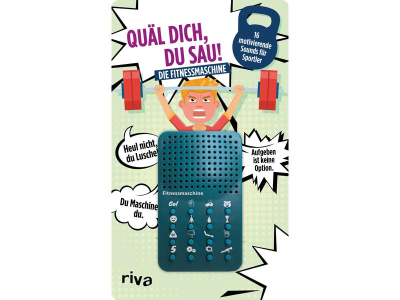 Literatur diverse Scherzartikel Quäl dich, du Sau – Die Fit Das perfekte Geschenk, Wichtelgeschenk, Scherzartikel für Weihnachten, Ostern, Geburtstag und zwischendurch