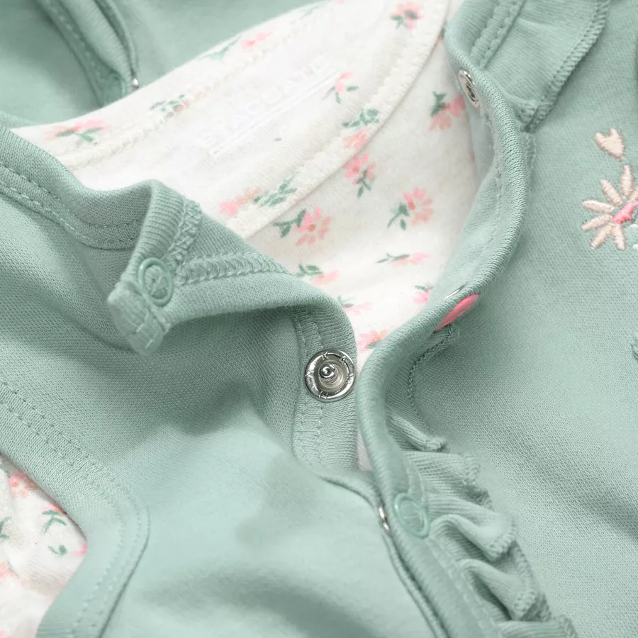 STACCATO Strampler+Shirt pale mint
