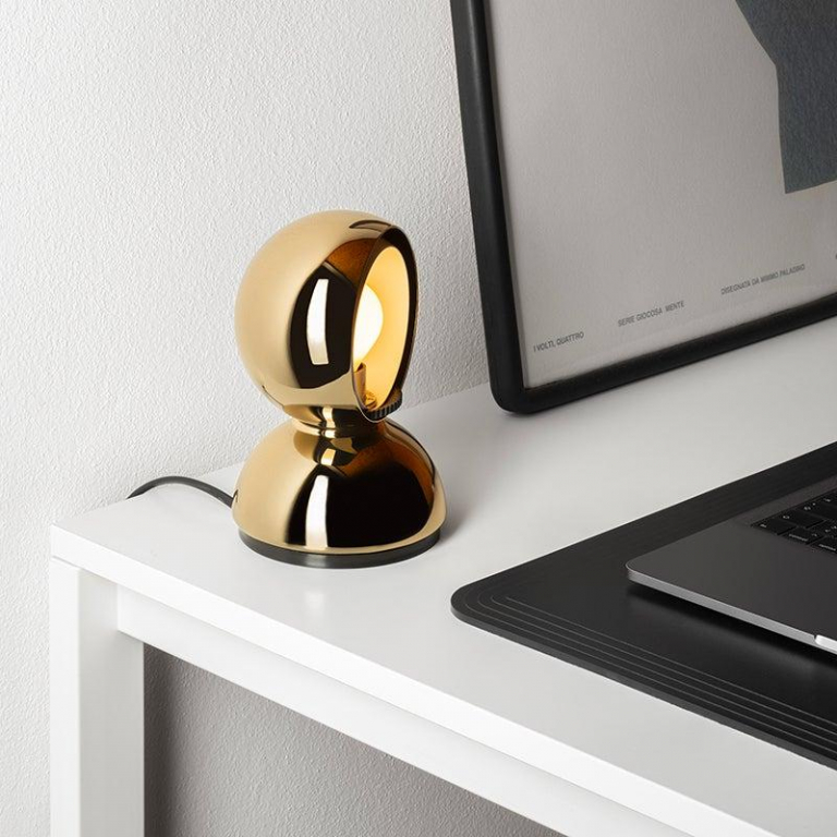 Artemide Eclisse PVD tafellamp koper