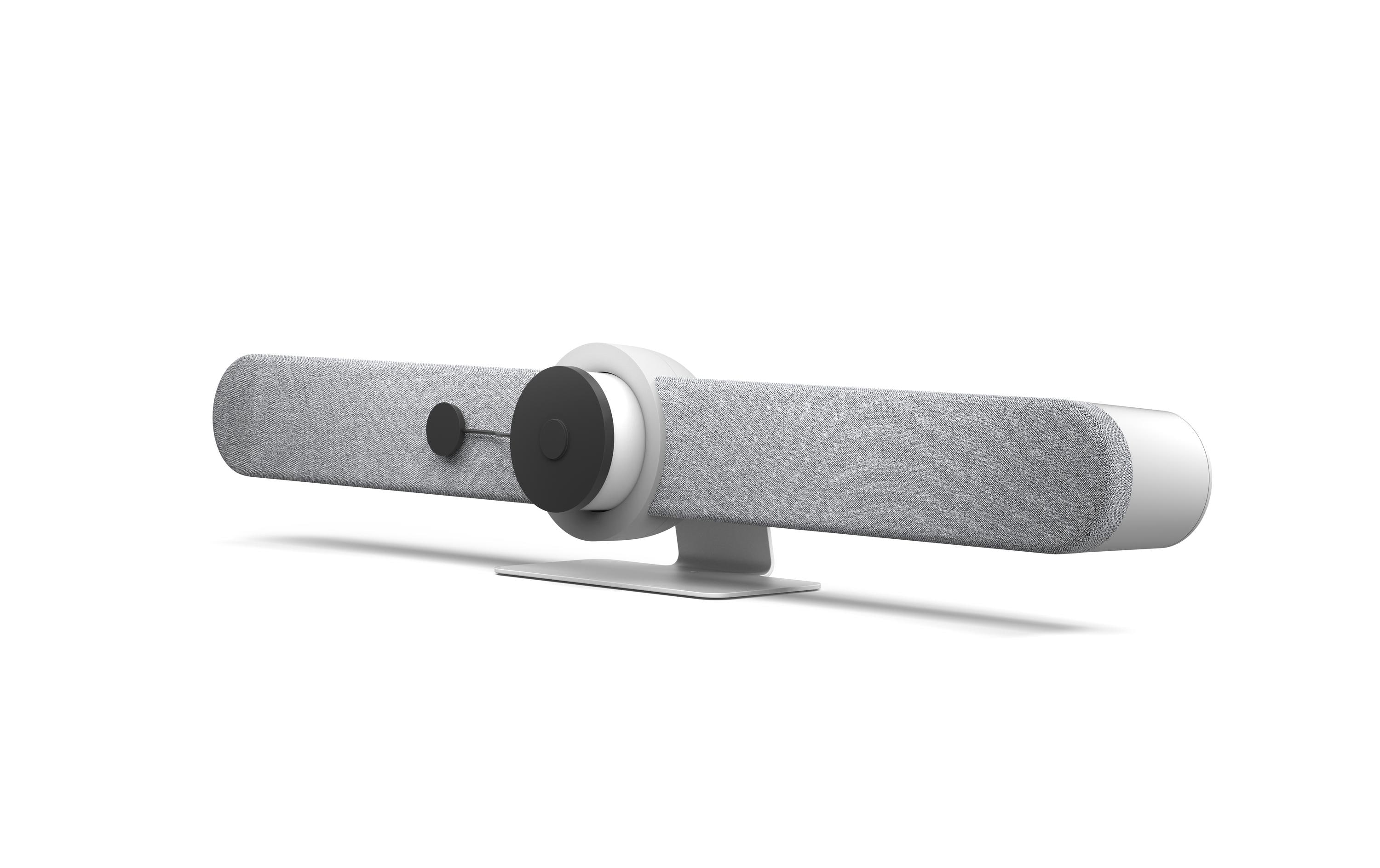 Rally Bar White Video Collaboration Bar 4K 30 fps<br>All-in-one-Videobar für mittelgrosse bis grosse Räume