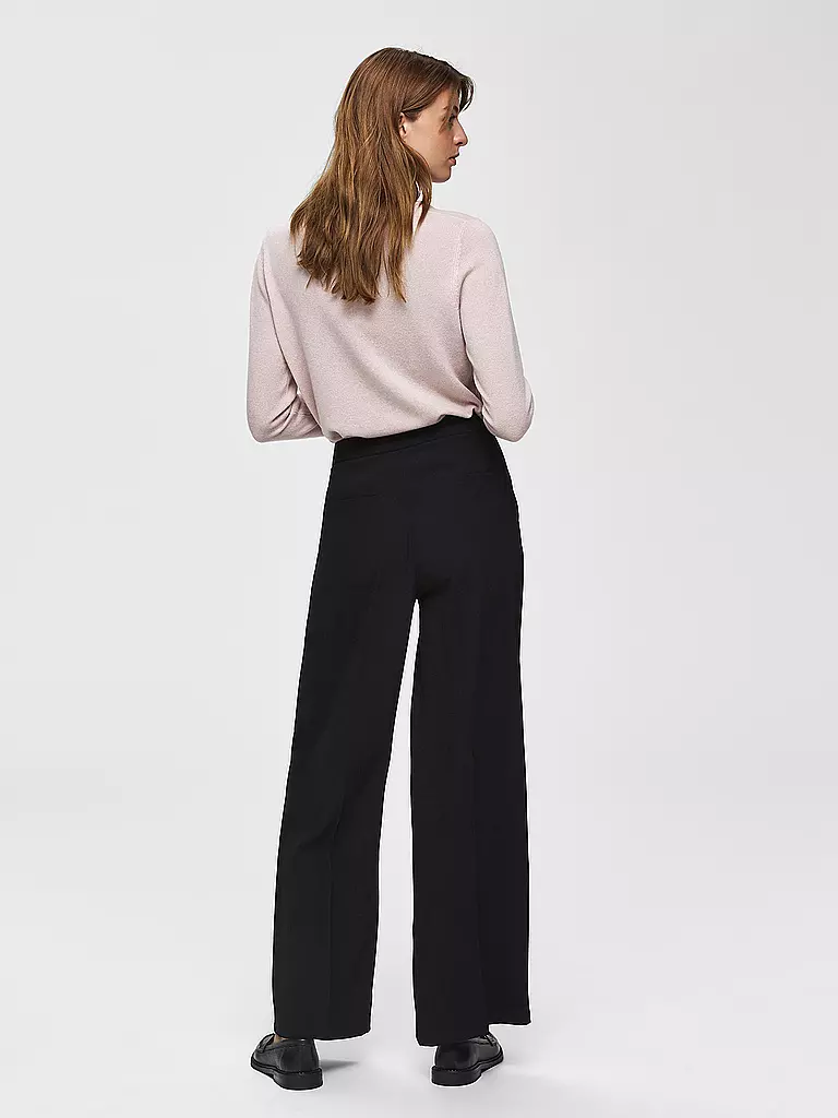 SELECTED FEMME Marlenehose SLFTINNI schwarz