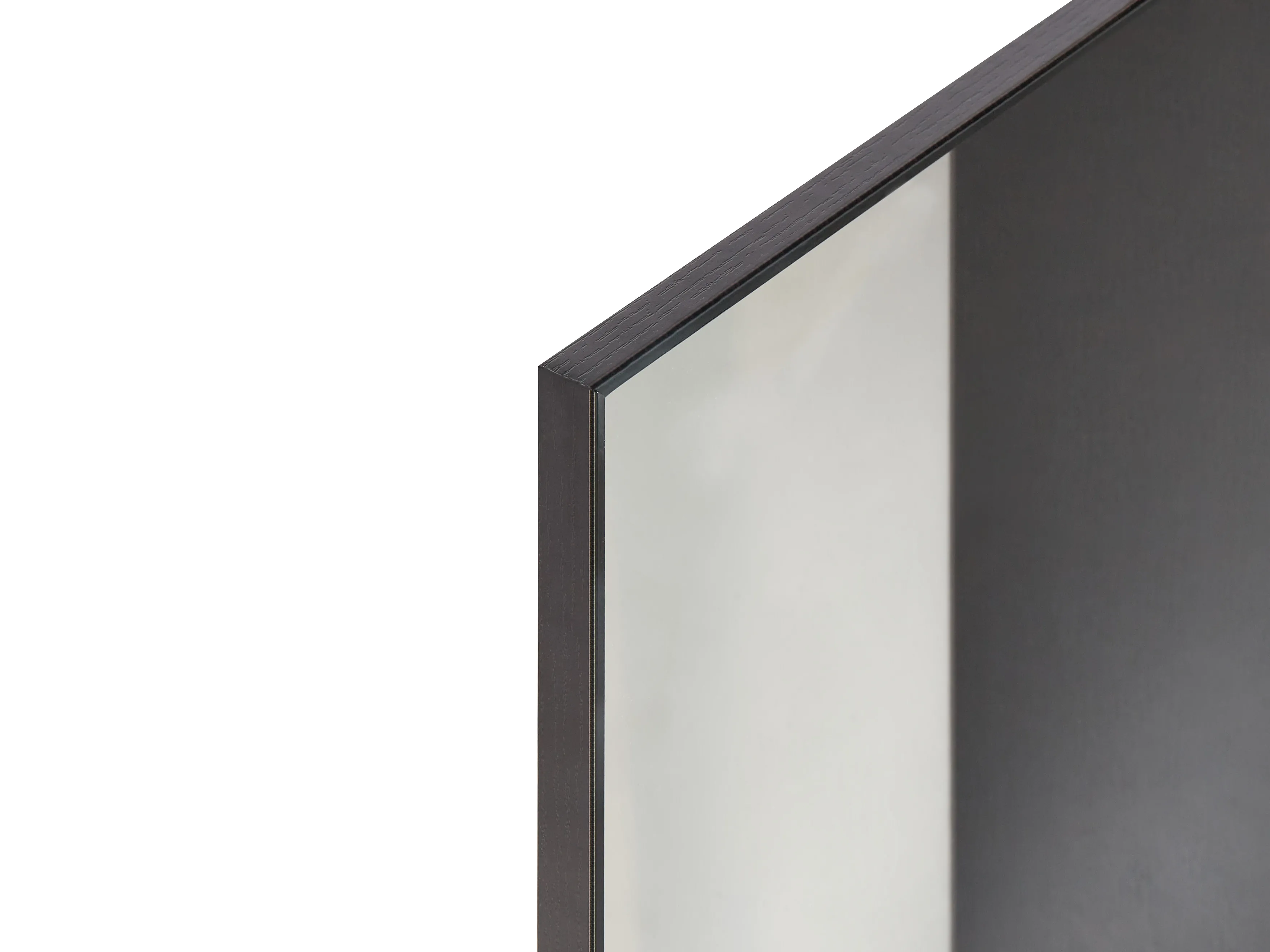 Badkamer wandkast met spiegel JOINVILLE 60 cm Zwart