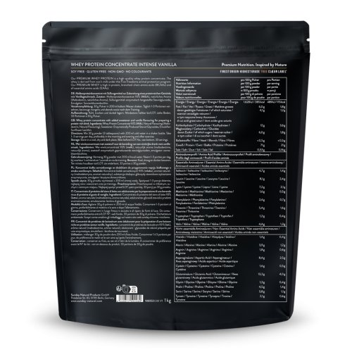 Sunday Natural Products  Whey Protein Intense Vanilla
