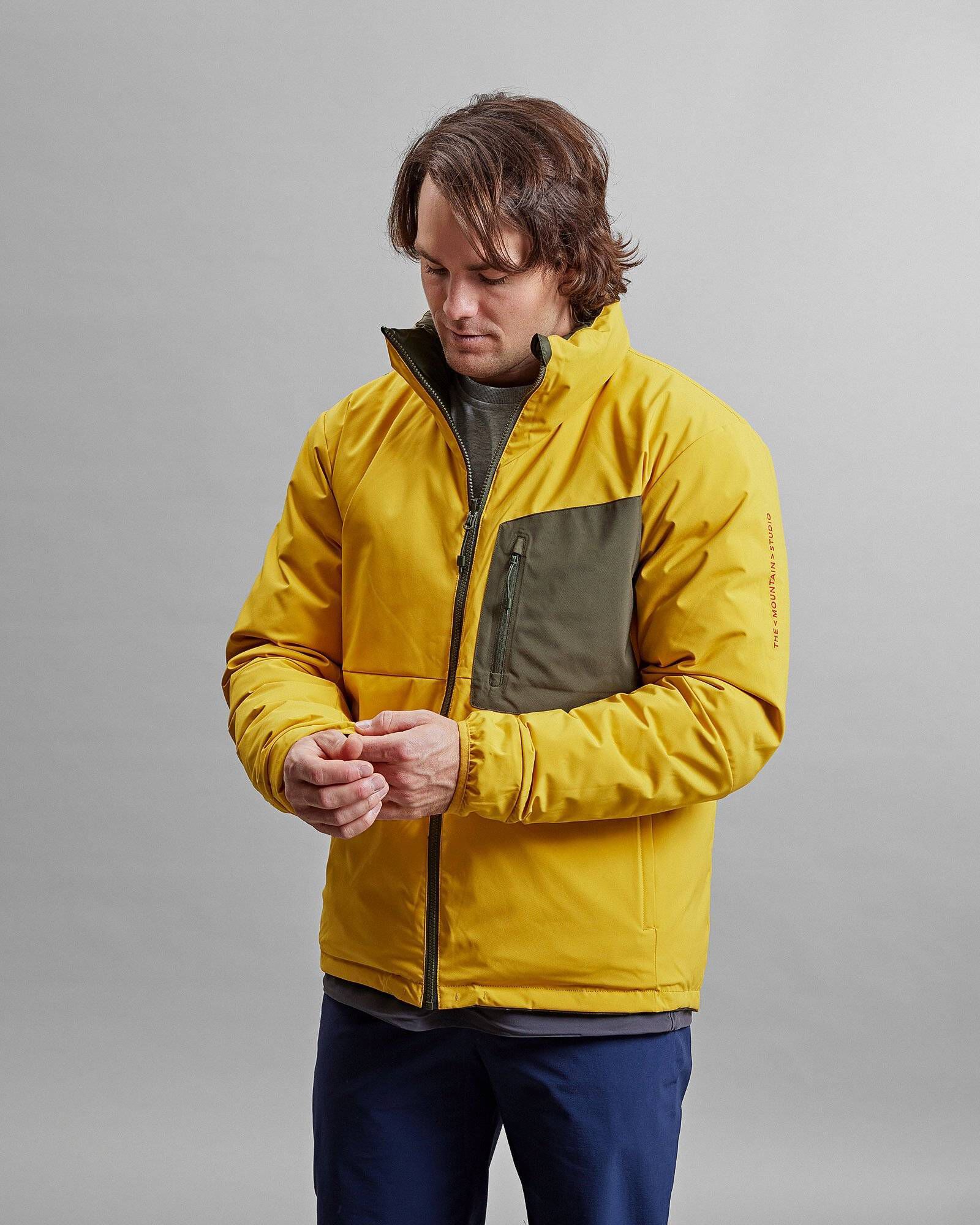 The Mountain Studio| Herren Sikjacke D-2 REVERSIBLE wendbar