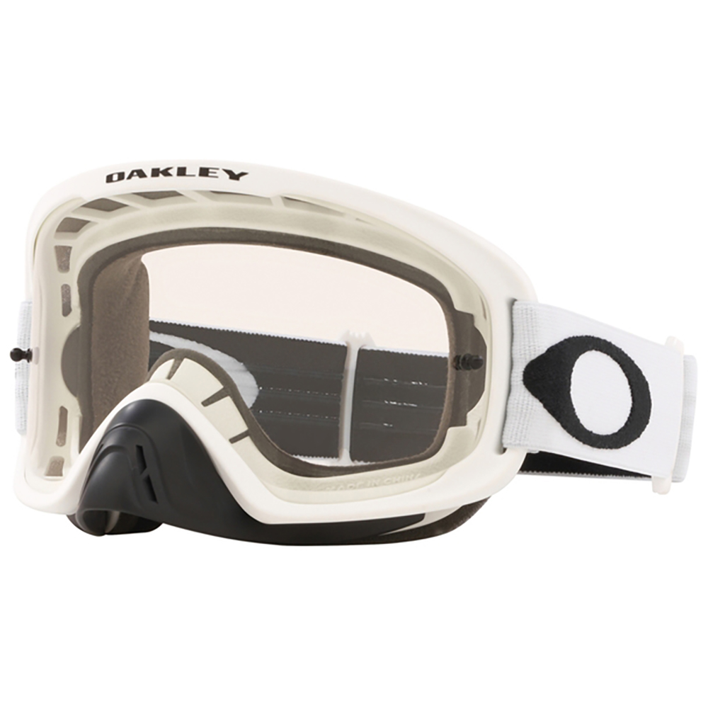 Oakley - Masque O Frame 2.0 Pro MX Blanc Mat / Transparent