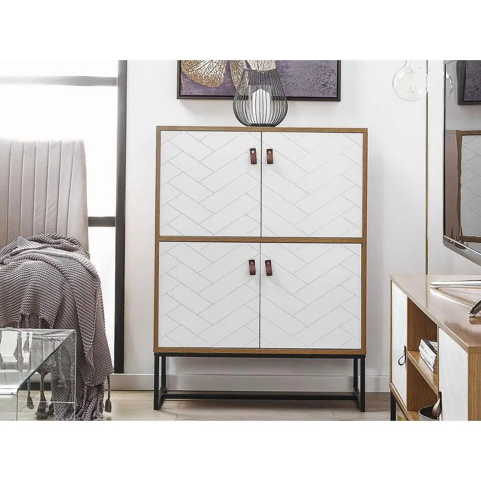 NUEVA - Sideboard - Lichte houtkleur - MDF