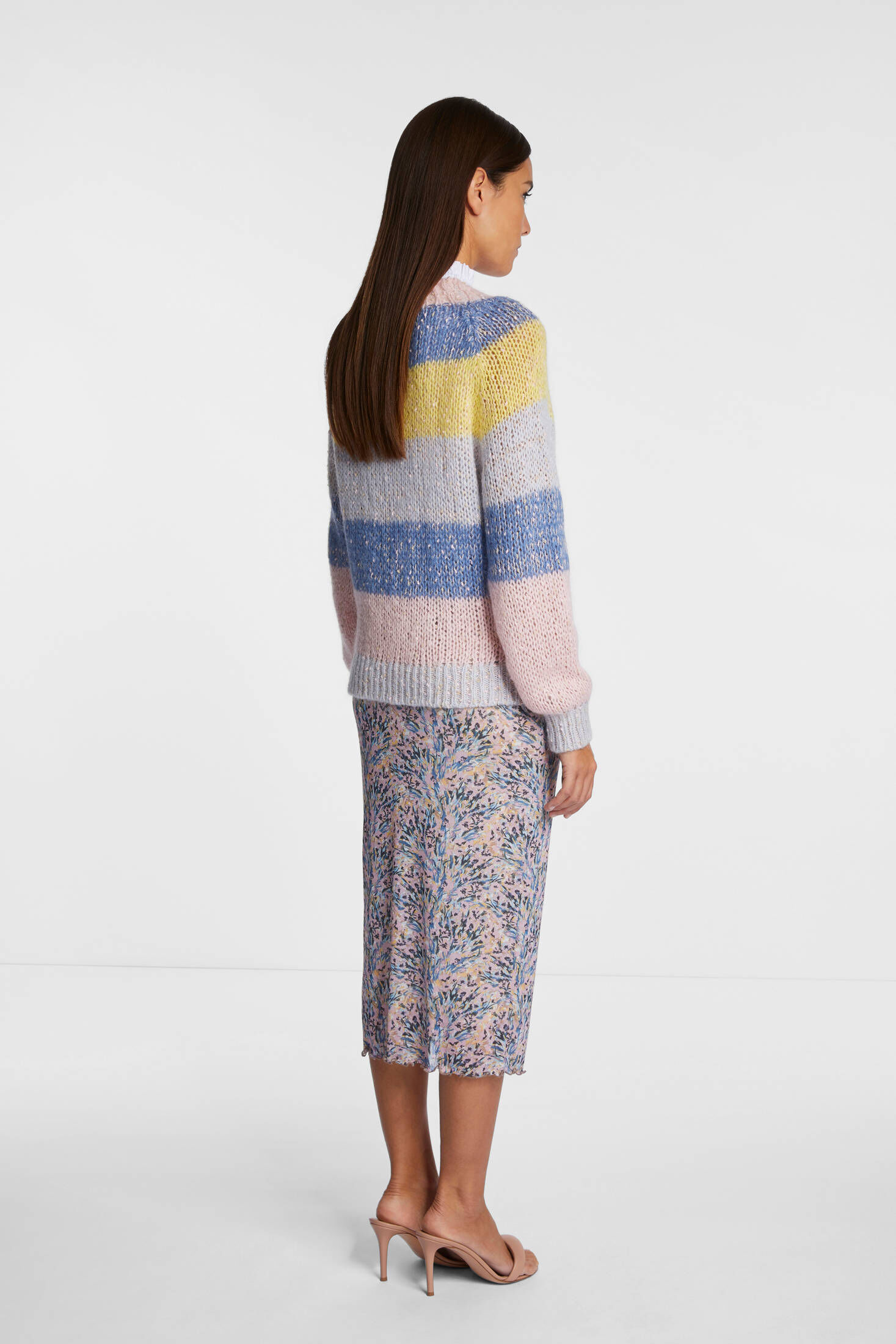 Rich & Royal| Damen Bleistiftrock MESH PENCIL SKIRT