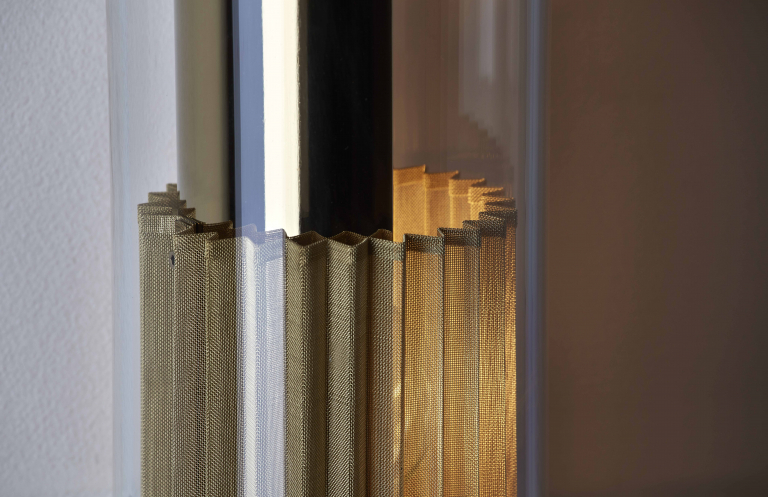 DCW éditions In The Tube 100-500 wandlamp zilver