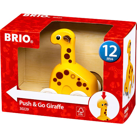 BRIO 30229 Push & Go Giraf