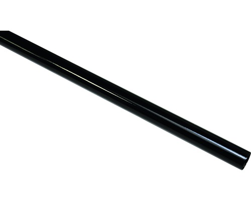 Gordijnroede Chicago zwart, 160 cm, Ø 20 mm