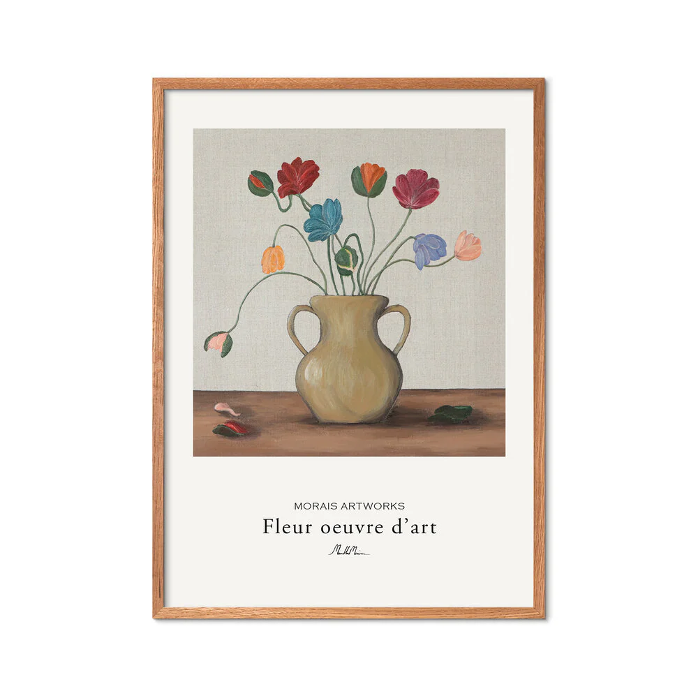 Poster & Frame  Morais Artworks Fleur oeuvre d’art plakat