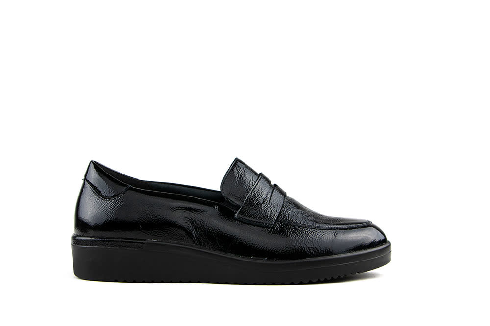Solidus Loafers Kathy Zwart Lak K-leest