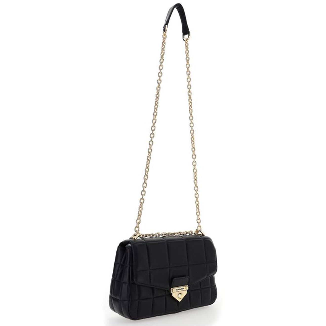 Michael Kors Sac bandoulière en Cuir matelassé noir - 25x17x6 cm
