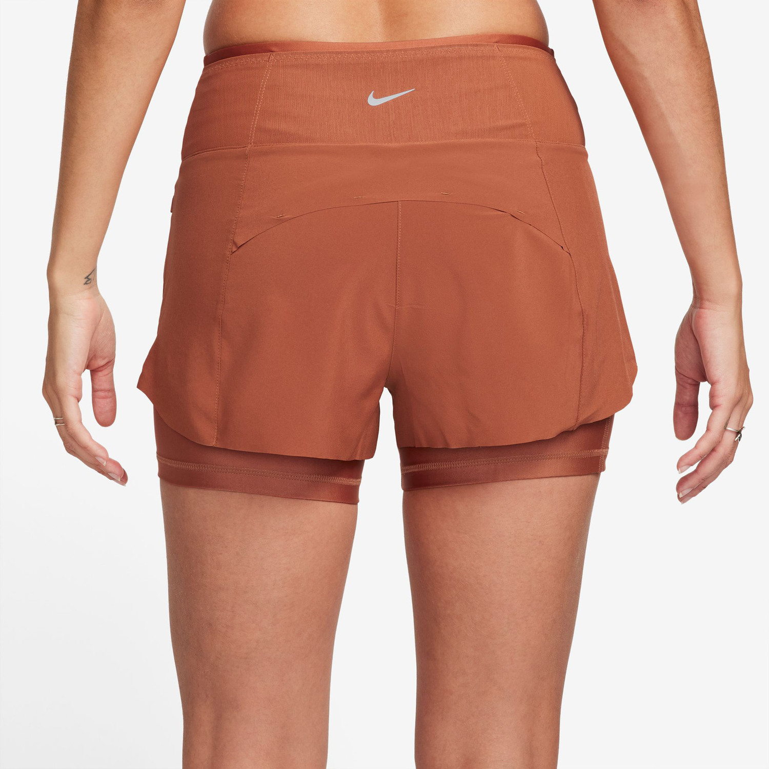 Nike Dri-FIT Swift Mid-Rise 2in1 3'' Short Dames