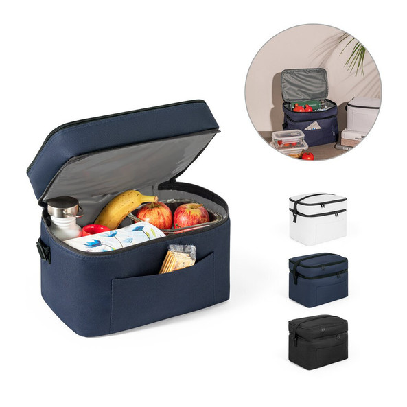hi!dea 92395 - Sac thermique en polyester recyclé 600D, avec sangle réglable