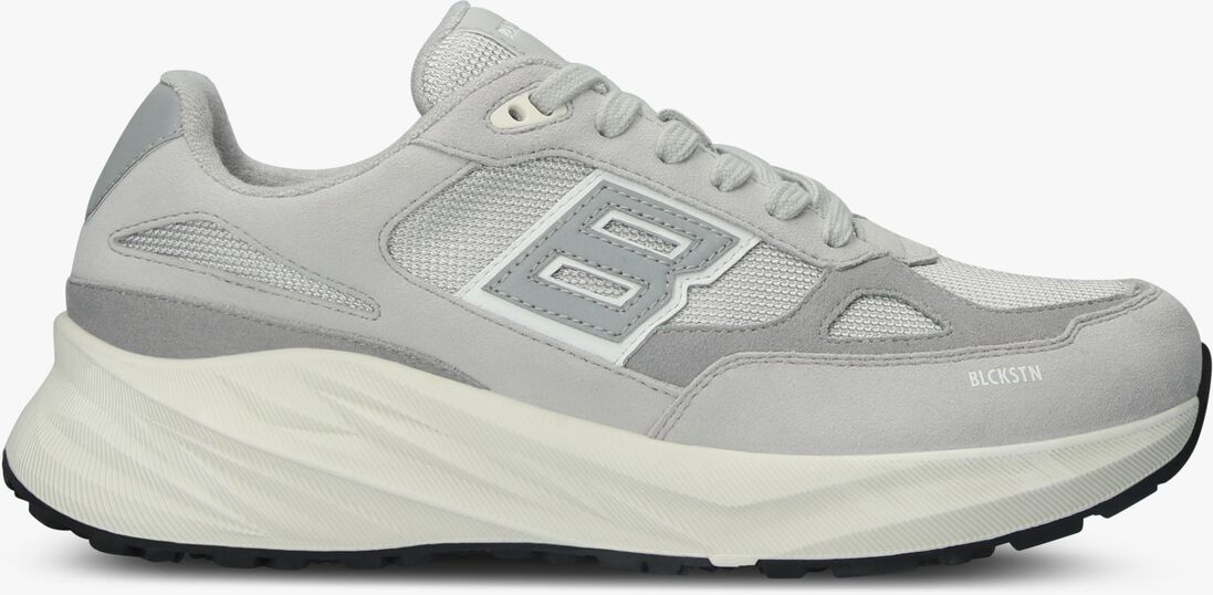 grijze blackstone lage sneakers flint moss