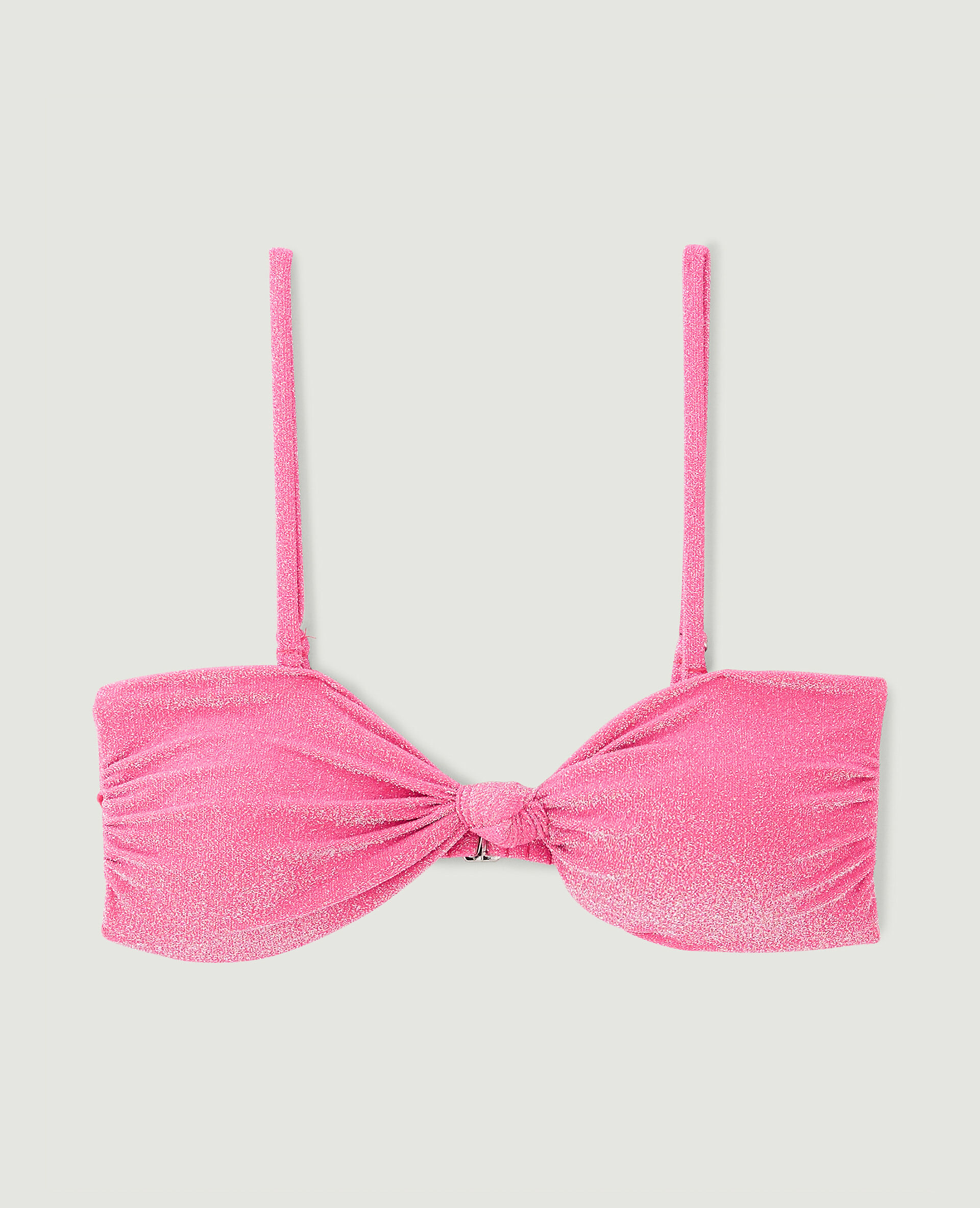 Haut de maillot bandeau - Rose