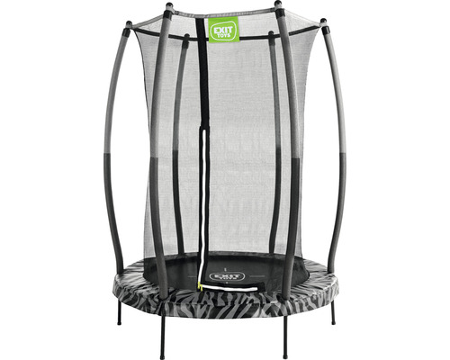 EXIT Tiggy junior trampoline met veiligheidsnet Ø 140 cm grijs