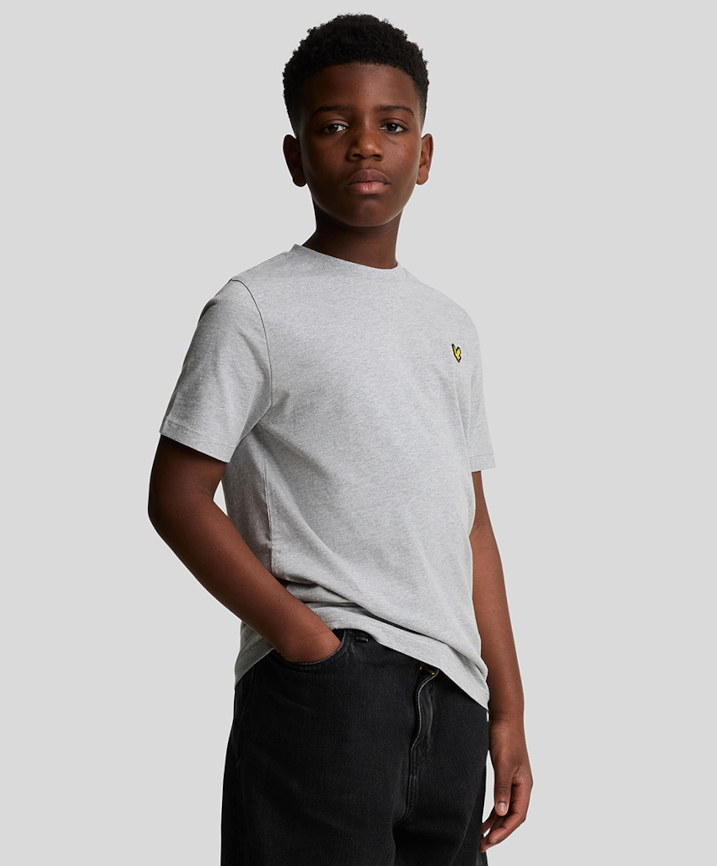 Lyle & Scott Jongens T-shirt grijs