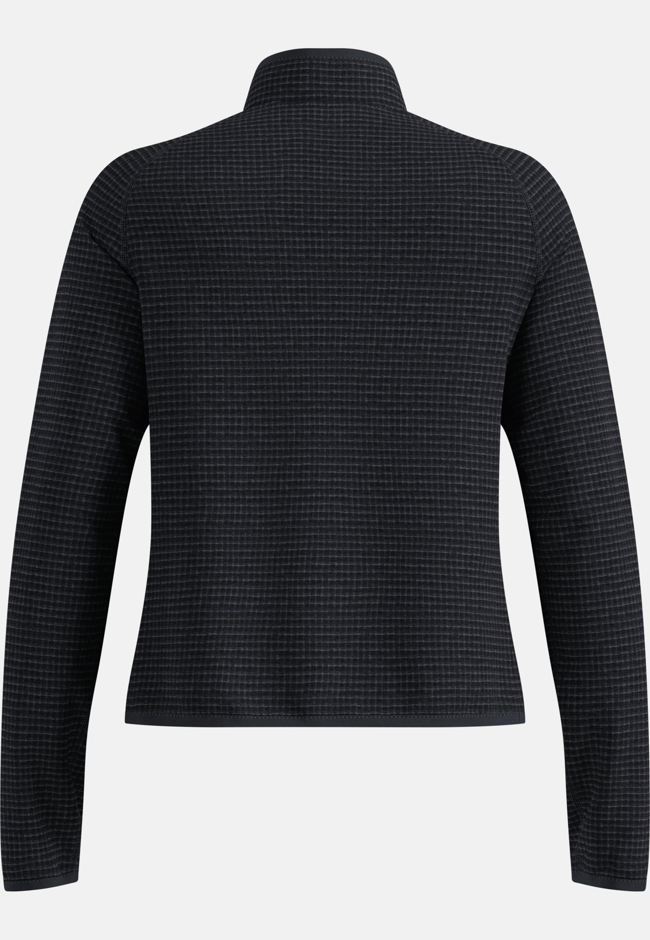 Ascent Mid Layer mit Halbreissverschluss in black