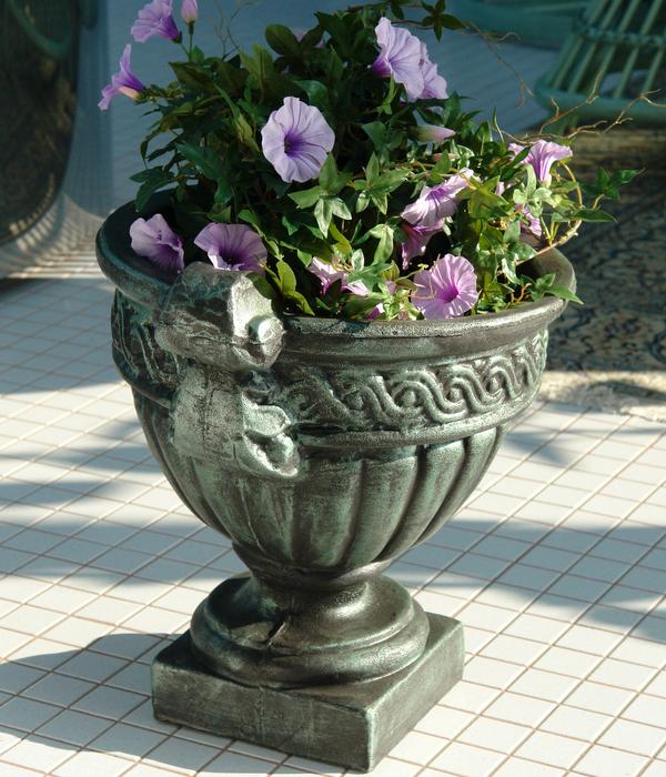 Roto Kunststoff-Pflanztopf Vase S, bronze, ca.