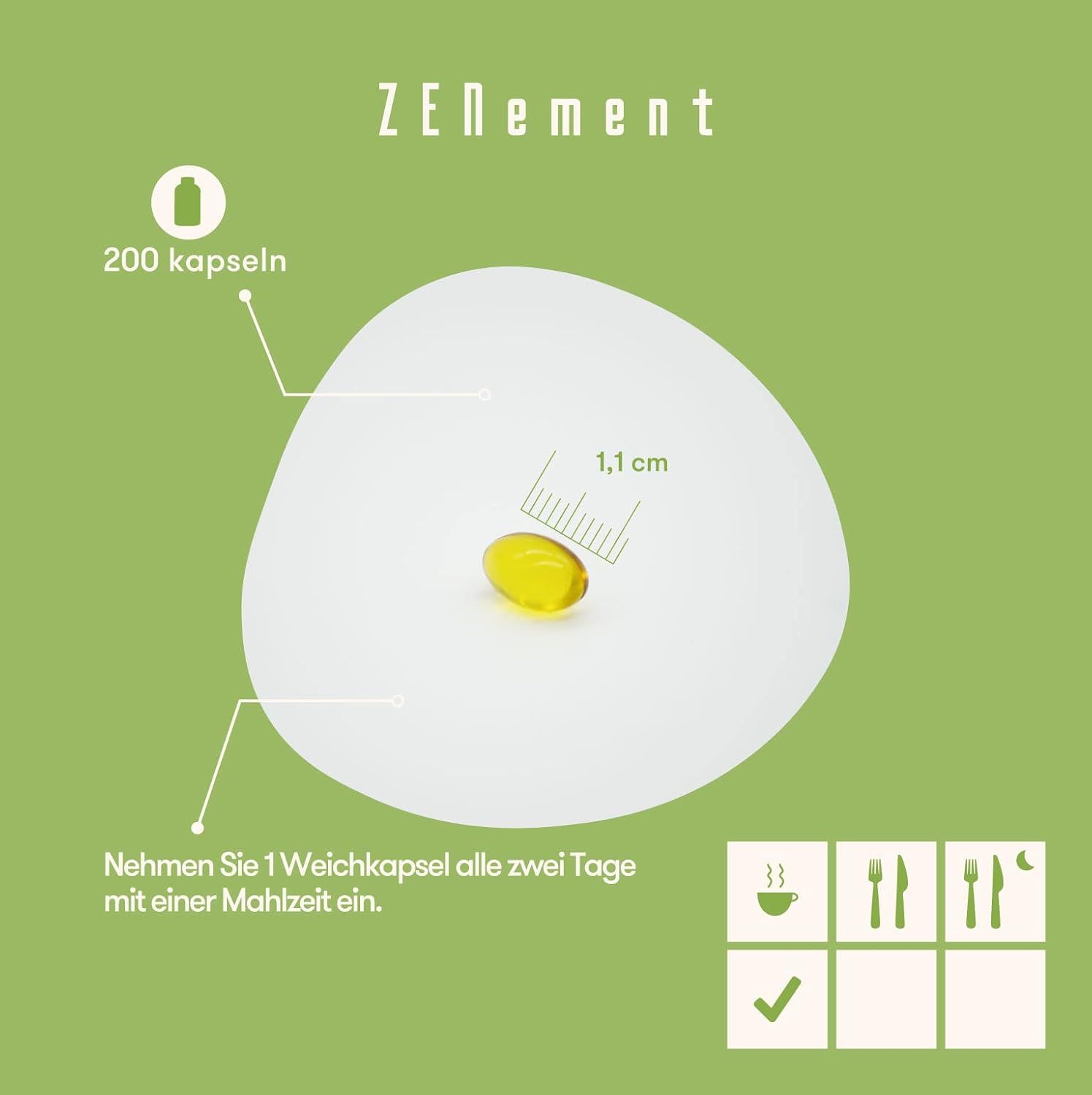 Zenement Vitamin D3 + K2 Kapseln