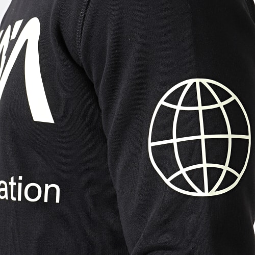 Sweat Crewneck Glow In The Dark Noir