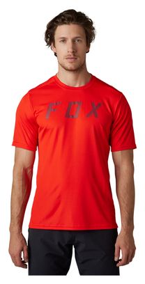 Maillot Manches Courtes Fox Ranger Moth Race Rouge