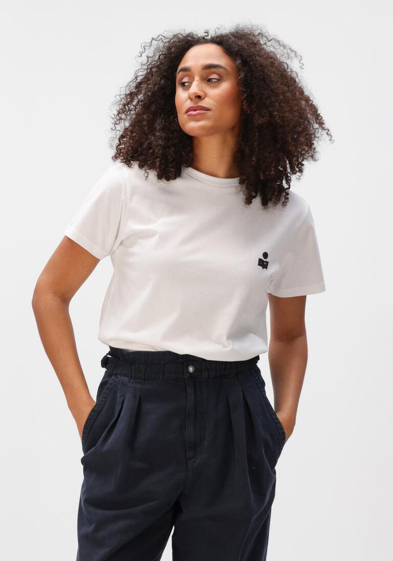 witte isabel marant t-shirt zafferh tee shirt