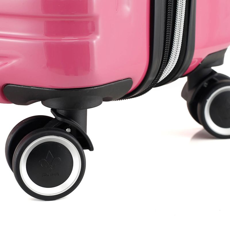 Lot de 3 valises rigides 328 55, 66 et 76 cm Fuschia