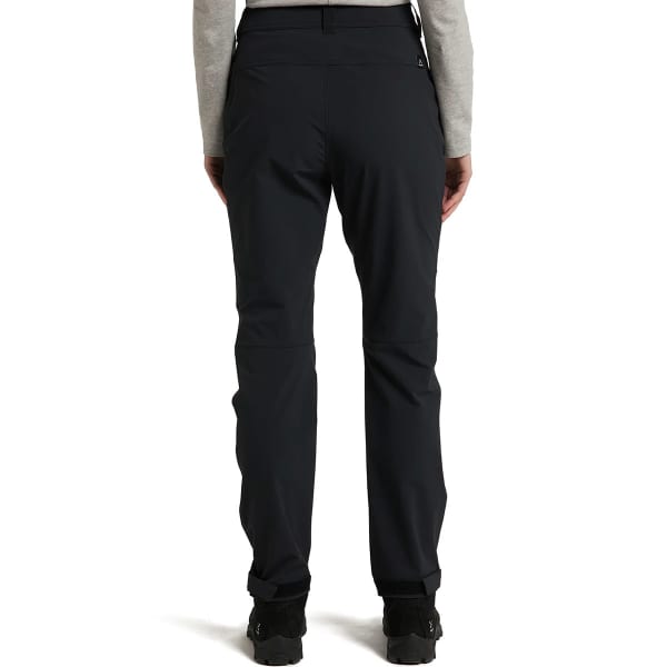Pantalon ski de randonnée HAGLÖFS HAGLOFS MORÄN SOFTSHELL STANDARD PANT WOMEN TRUE BLACK