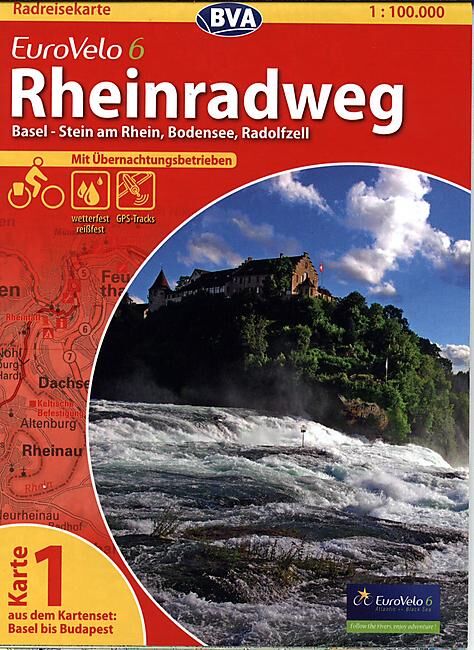 ADFC - 1 EUROVELO 6 BASEL RADOLFZELL 1 100 000