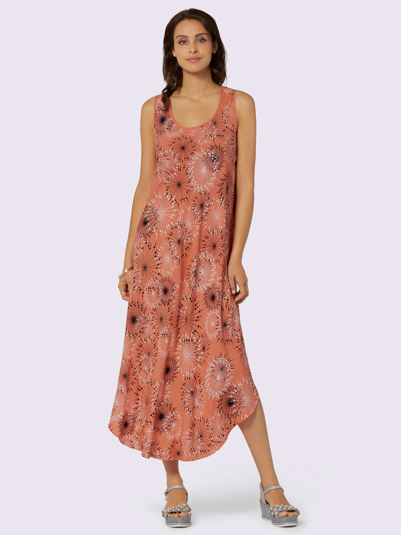 Robe imprimée pure viscose
