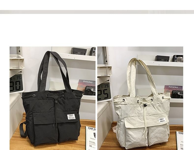 EAVALURE - Nylon rugzak met trekkoord