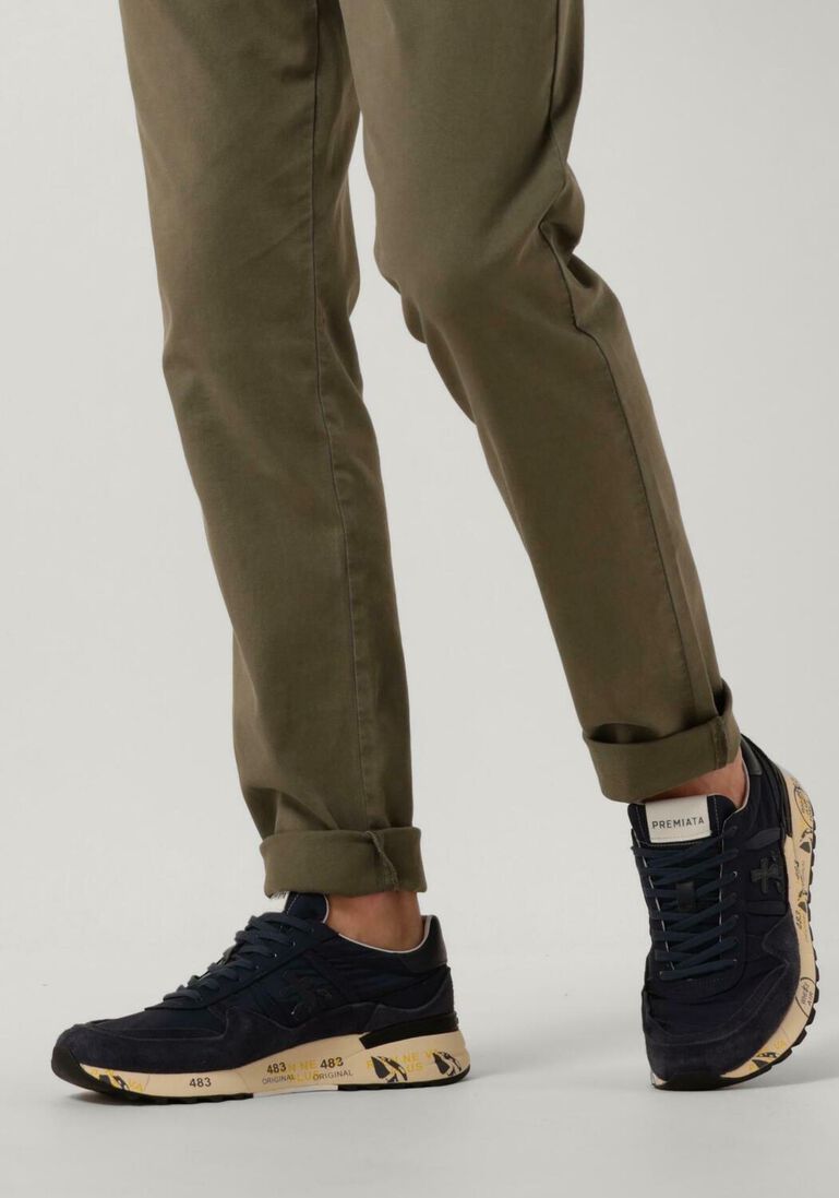 PREMIATA blauwe premiata lage sneakers landeck